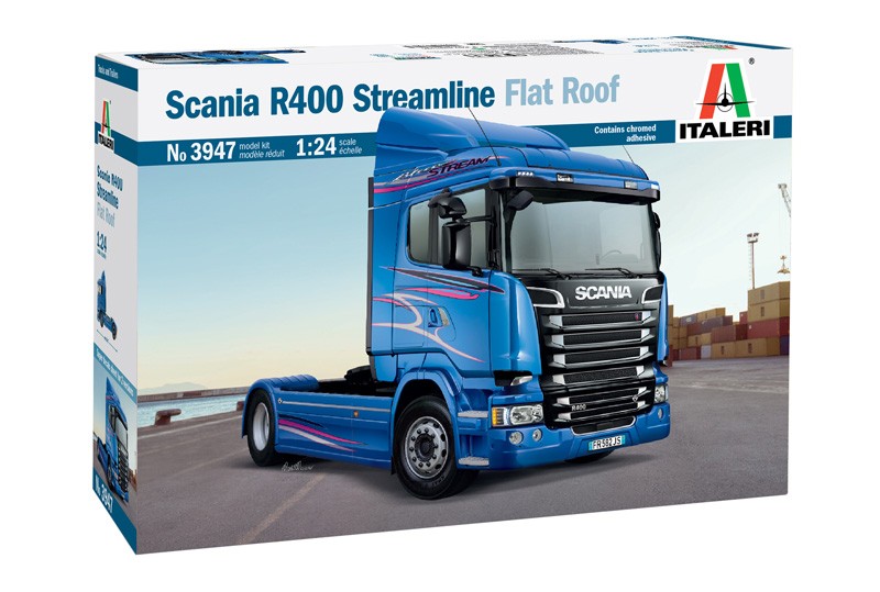 Scania R400 Streamline Flat Roof Kit 1:24 - 23567