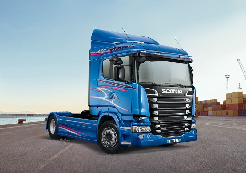 Scania R400 Streamline Flat Roof Kit 1:24 - 23579