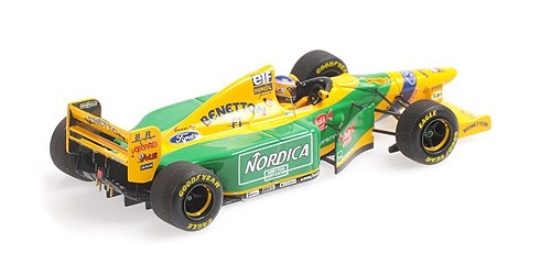Benetton Ford B193B Michele Alboreto 15 dicembre 1993 Test Barcellona 1:43 - 23830