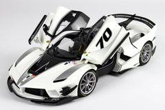 Ferrari FXX K 70 Final World Champion 2017 white stripes black 1:18 - 23851