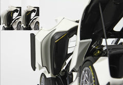 Ferrari FXX K 70 Final World Champion 2017 white stripes black 1:18 - 23857