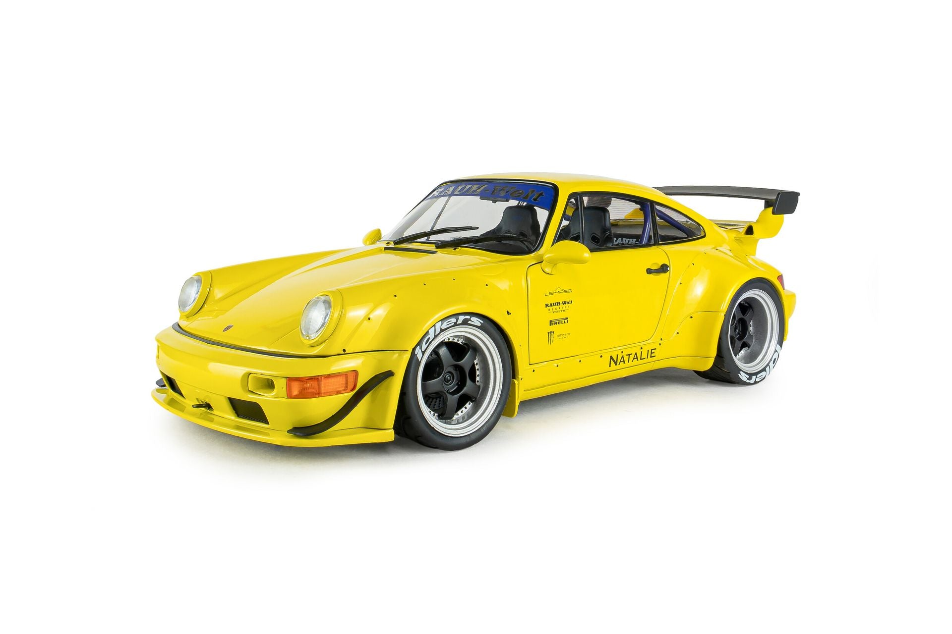 Porsche 911 (964) RWB Rauh-Welt "Natalie" 2023 yellow 1:18-2