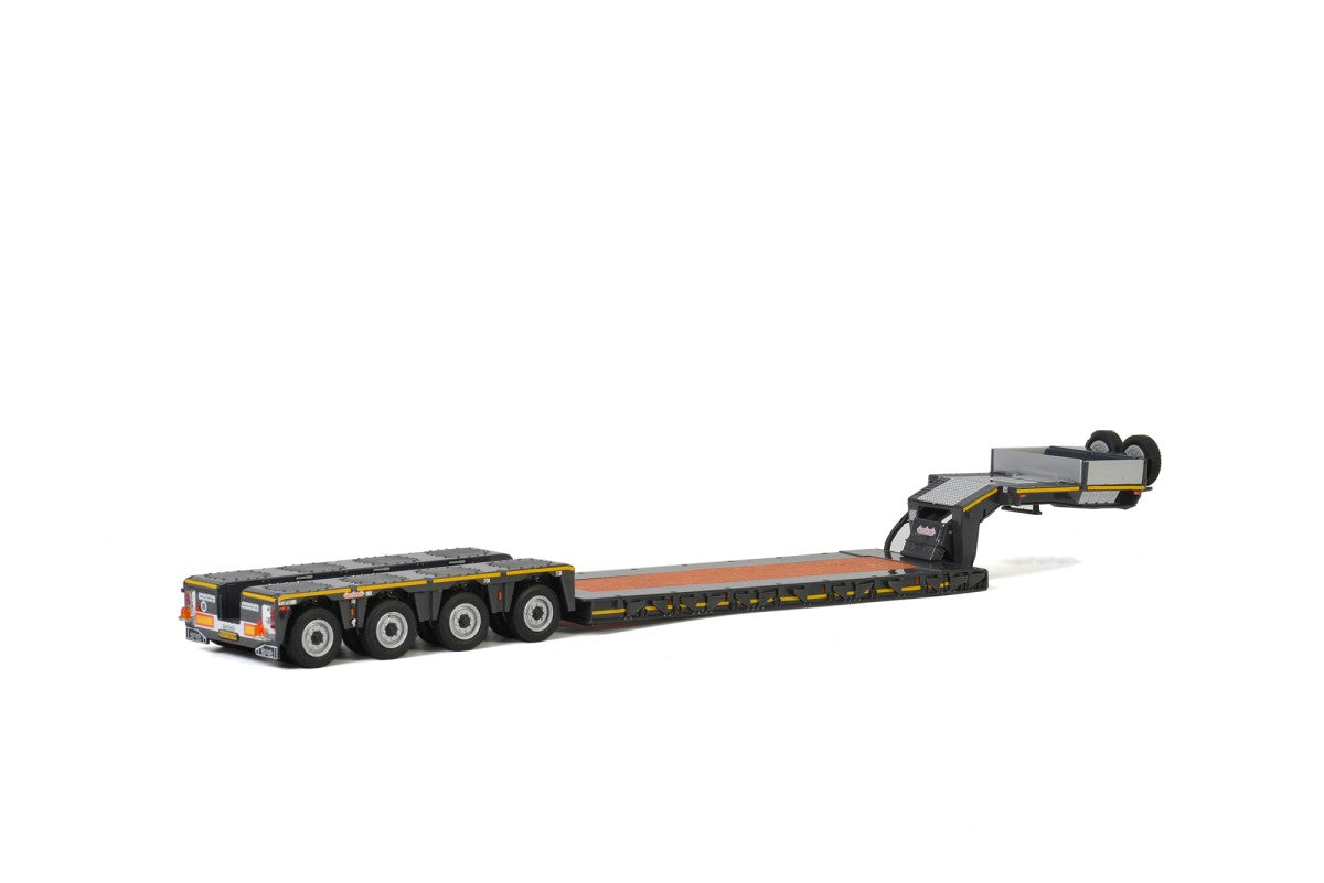 Rimorchio Basso Trasporti Eccezionali Low Loader 4 assi 1:50 - 24417