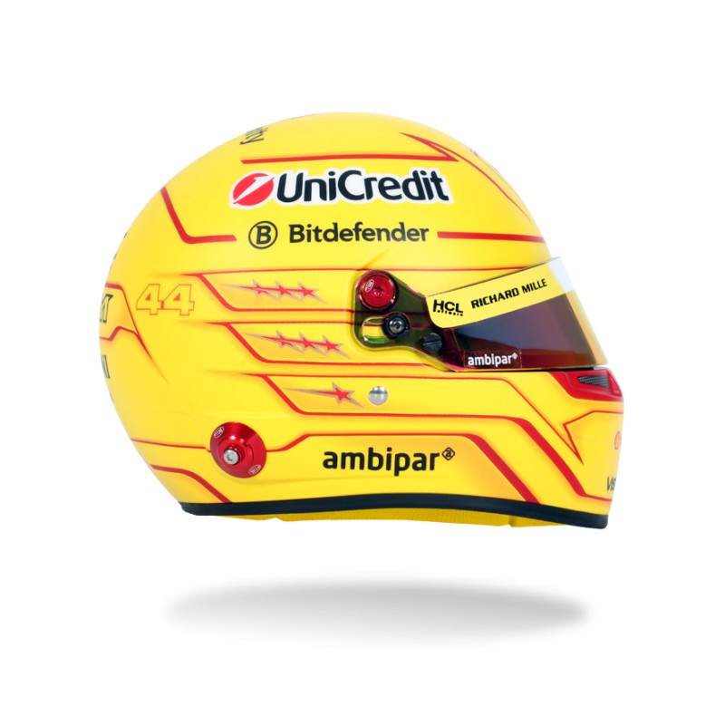 Lewis Hamilton Casco Bell F1 2025 Ferrari SF-25 1:2-4