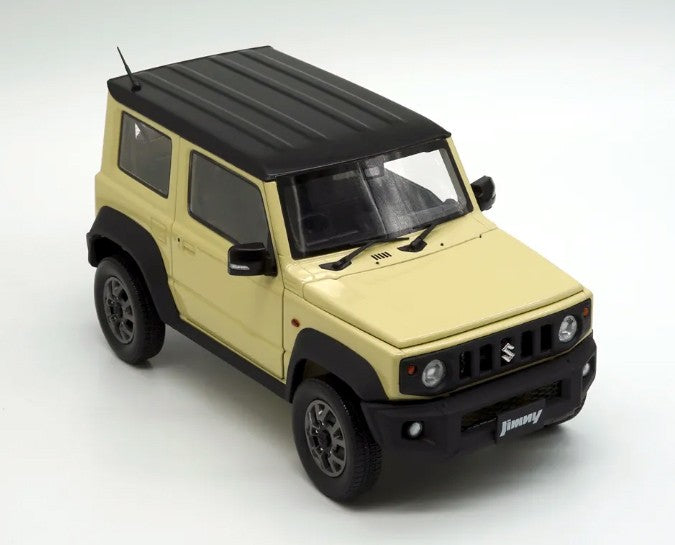 Suzuki Jimny JB74 2018 Chiffon Ovory Metallic - Black Top RHD 1:18 - 25140