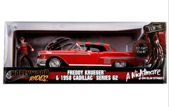 Cadillac Series 62 1958 dal film "A Nightmare on Elm Street" with Freddy Krueger Figure 1:24 - 25245