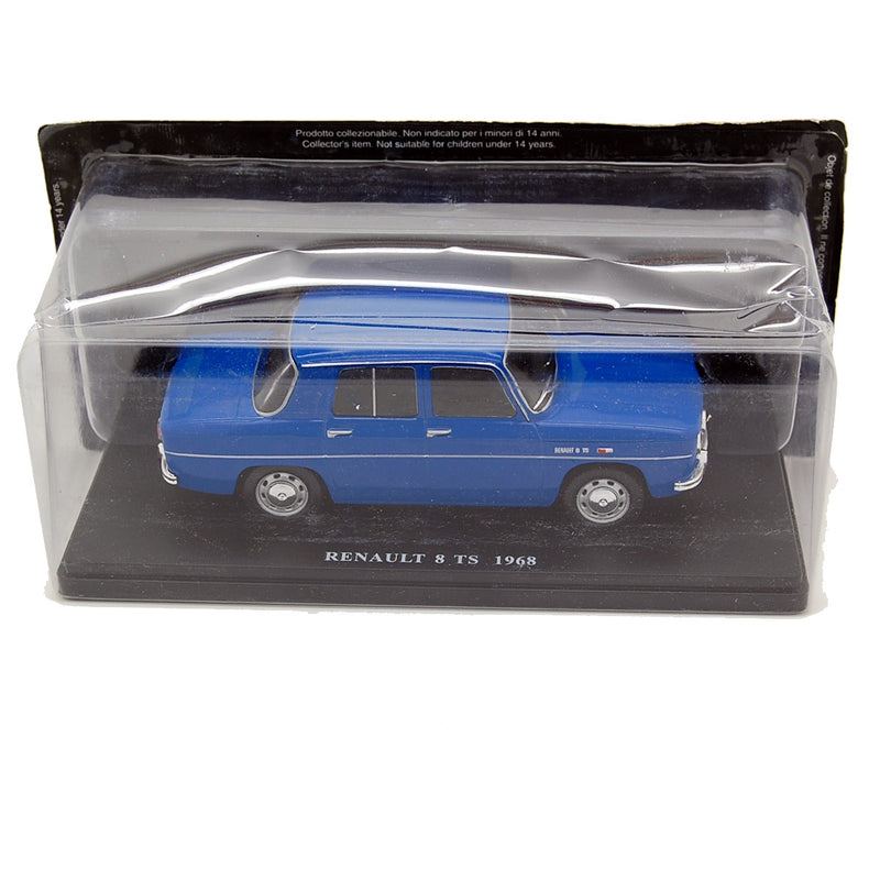 Renault 8 TS 1968 blue 1:24 - 25501