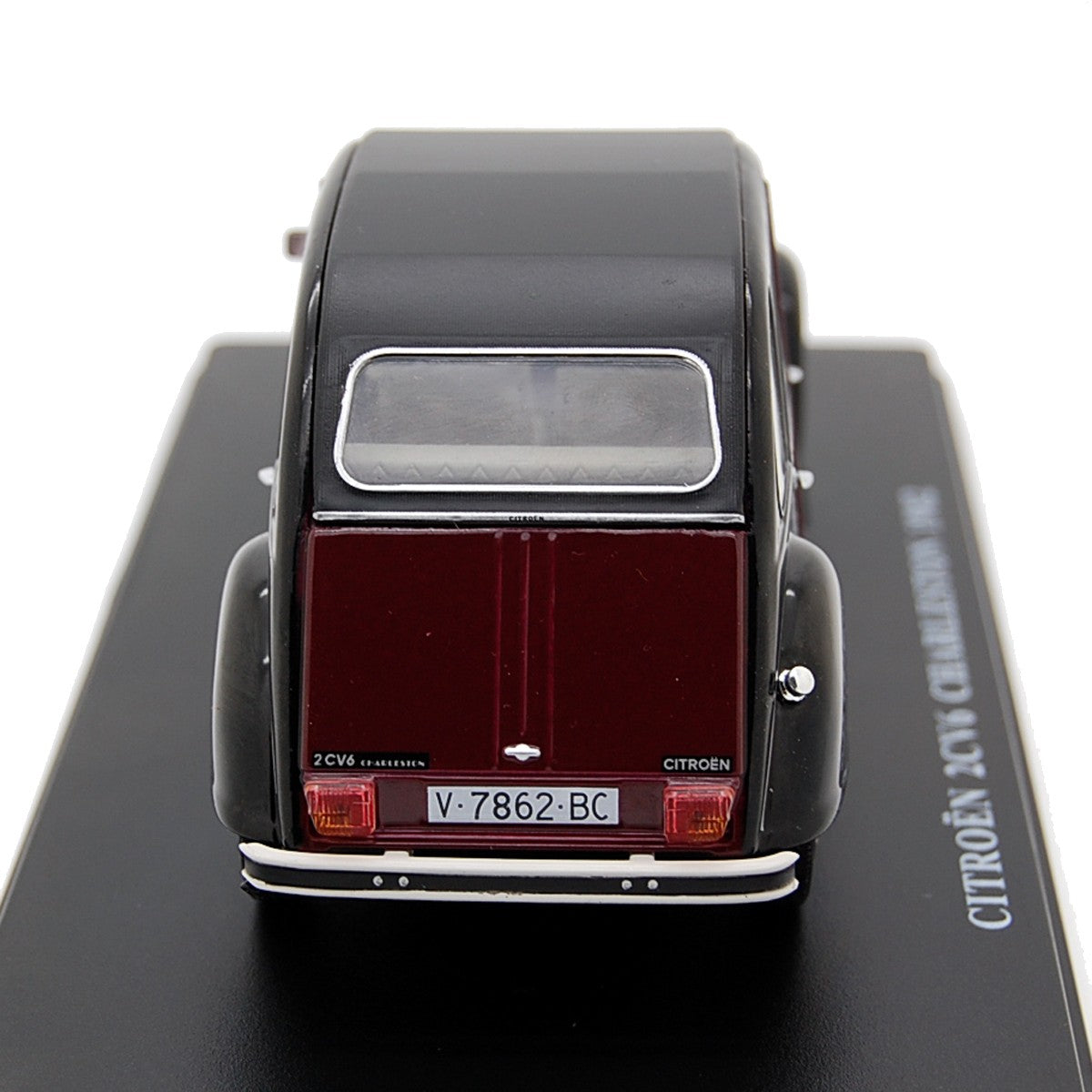 Citroen 2CV Charleston 1982 Rouge - Noir 1:24 - 25529