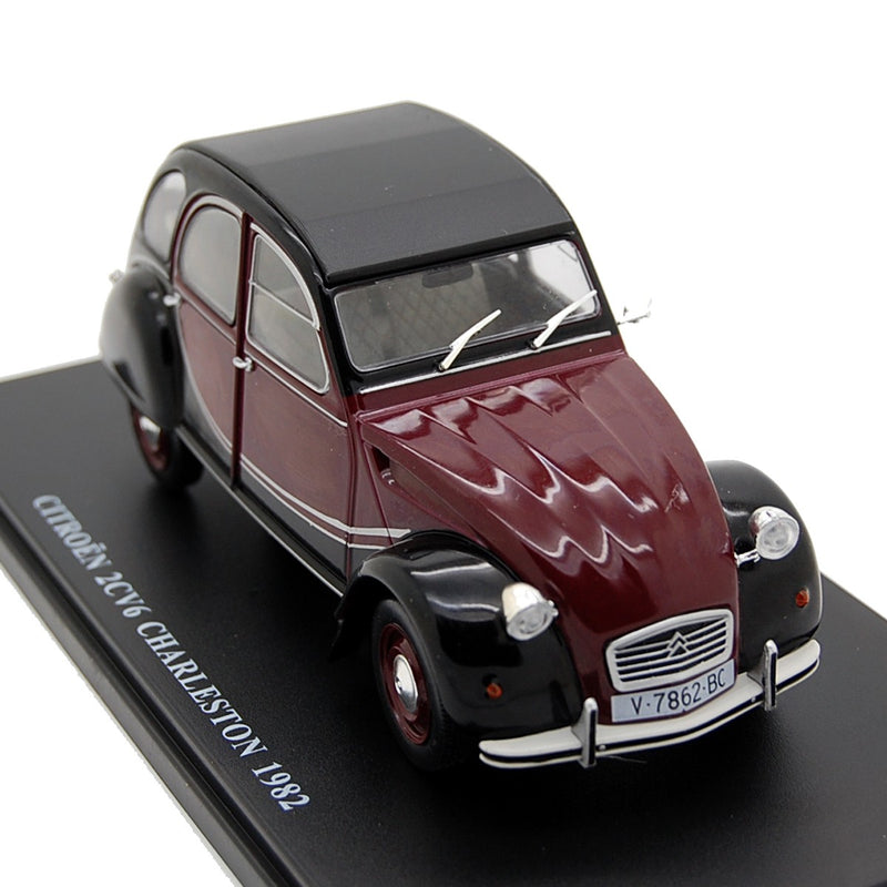 Citroen 2CV Charleston 1982 Rouge - Noir 1:24 - 25531