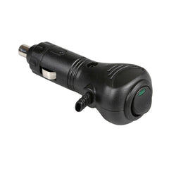 Spinotto per presa accendisigari con ingresso cavo laterale 12/24V - 25602