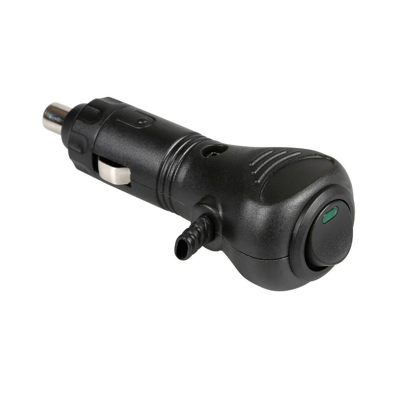 Spinotto per presa accendisigari con ingresso cavo laterale 12/24V - 25602