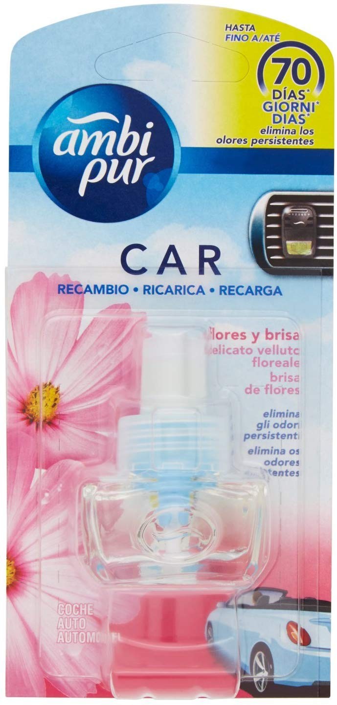 Ambi Pur Car Ricarica Delicato Floreale 7 ml - 26040