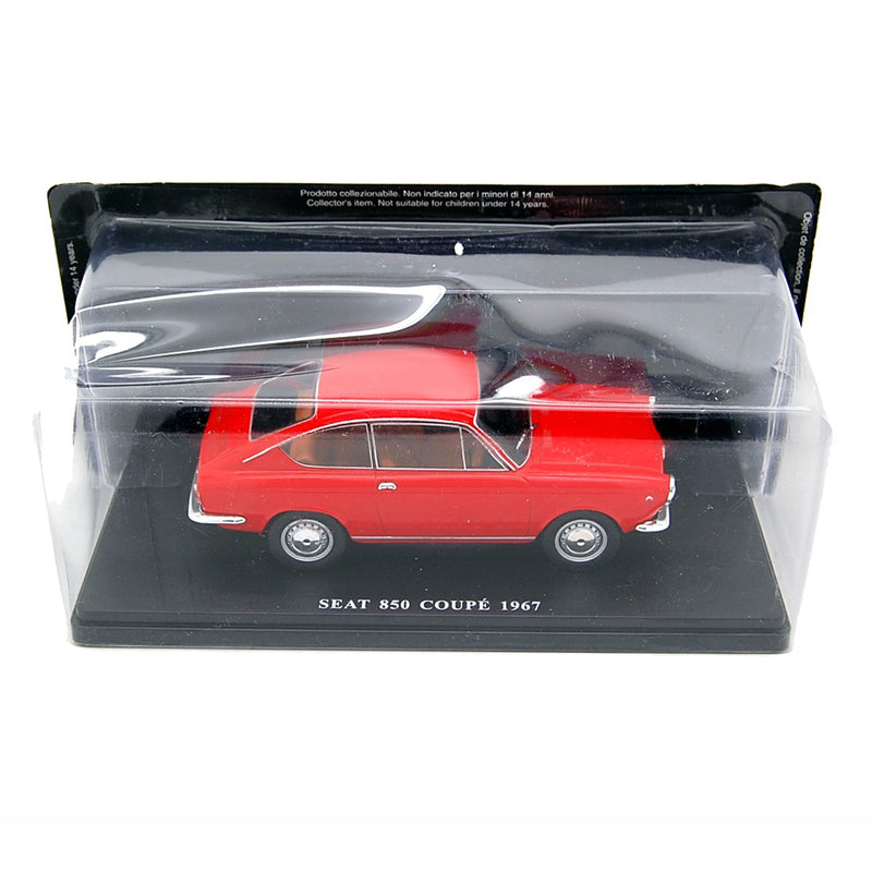 Seat 850 Sport Coupè 1967 Red 1:24 - 26154