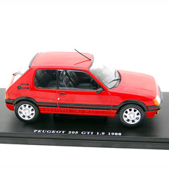 Peugeot 205 GTI 1.9 1986 Red 1:24 - 26196