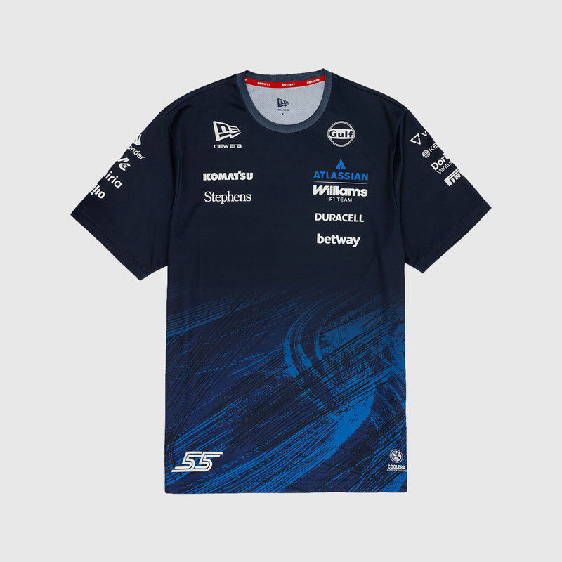 Williams Racing F1 2026 T-shirt Tech Carlos Sainz New Era-6