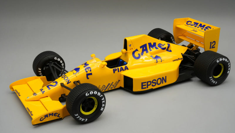 Lotus-Judd 101 F1 Brazilian GP 1989 Nelson Piquet 1:18-1