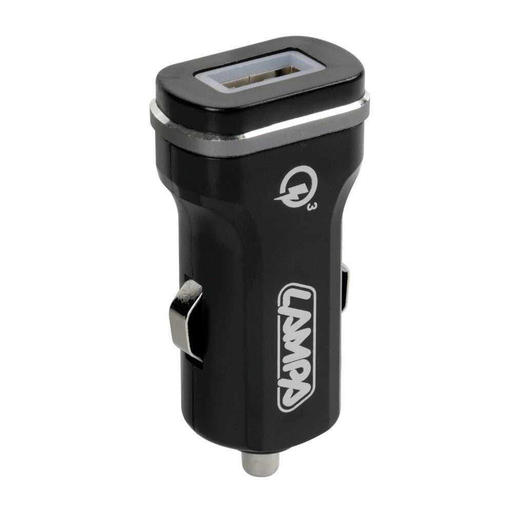 Caricabatteria 1 porta Usb Qualcomm Quick Charge 3000 mA 12/24V - 27092