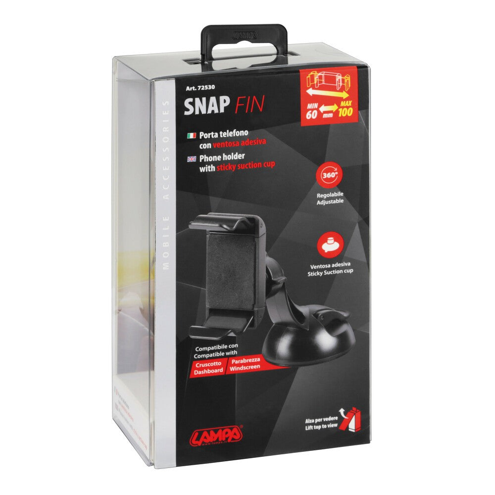 Snap Fin porta telefono con ventosa adesiva - 27142