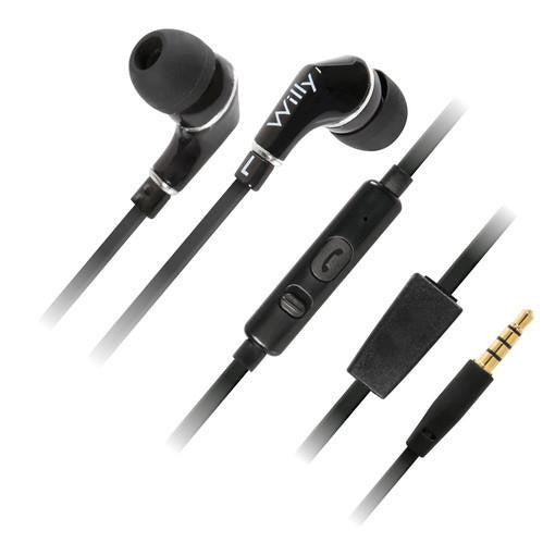Willy auricolare universale stereo con microfono - 2718