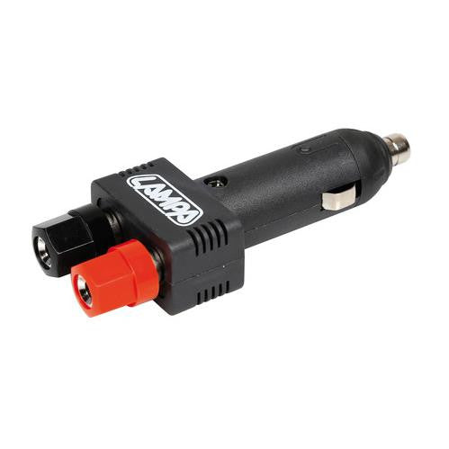 Spinotto per presa accendisigari con attacchi a morsetto 12/24V - 2743