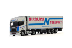 Scania S Highline CS20H "Nicolosi Trasporti" frigorifero 3 assi (I) 1:50 - 27801