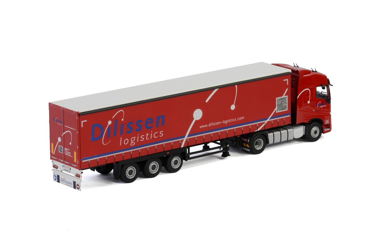 Volvo FH4 Globetrotter 4X2 Rimorchio Tenda 3 assi "Dilissen Logistics" (B) 1:50 - 27849