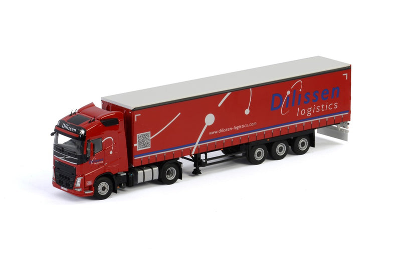Volvo FH4 Globetrotter 4X2 Rimorchio Tenda 3 assi "Dilissen Logistics" (B) 1:50 - 27852