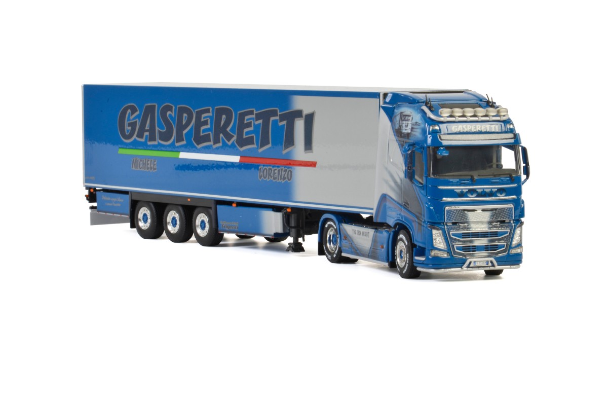Volvo FH4 Globetrotter XL 4X2 Rimorchio Frigo 3 assi "Gasperetti" (I) 1:50 - 27950