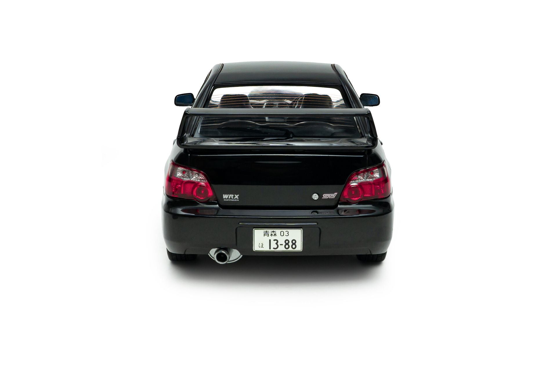 Subaru Impreza WRX STI 2004 pearl black 1:18-5