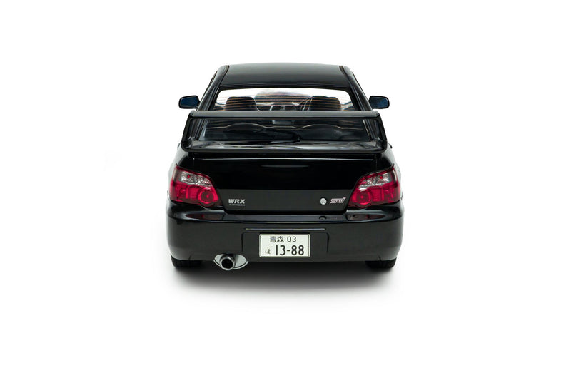 Subaru Impreza WRX STI 2004 pearl black 1:18-5
