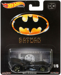 Batmobile 1989 "Batman Real Riders" 1/6 Hotwheels 1:64 - 28185