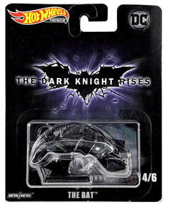 The Bat "The Dark Night Rises" 2008 "Batman Real Riders" 4/6 Hotwheels 1:64 - 28202