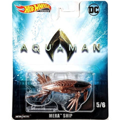 Aquaman Mera Ship "Justice League" - "Batman Real Riders" 5/6 Hotwheels 1:64 - 28209