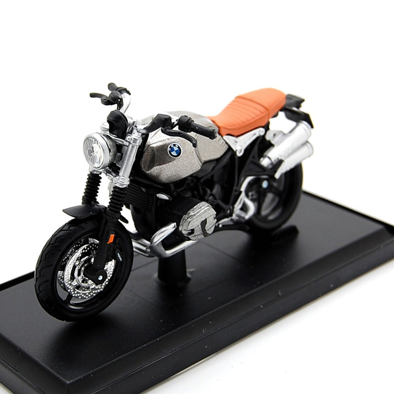 BMW R Nine T Scrambler Silver 1:18 - 28317