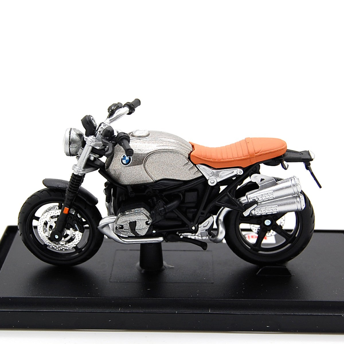 BMW R Nine T Scrambler Silver 1:18 - 28318