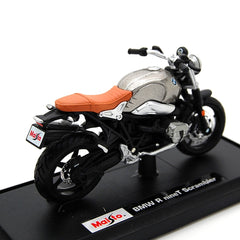 BMW R Nine T Scrambler Silver 1:18 - 28320
