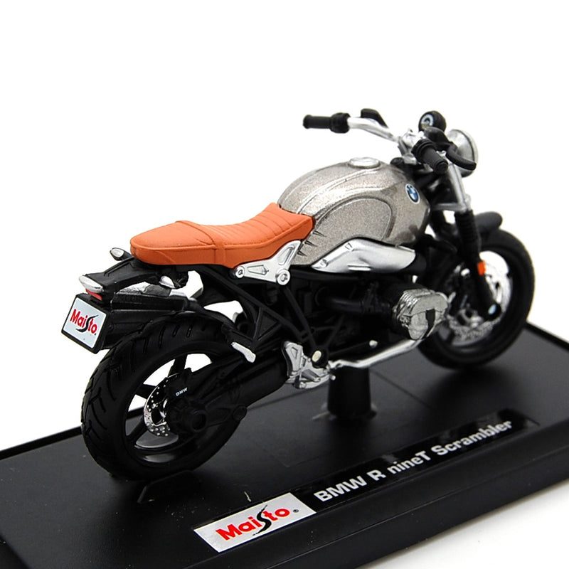 BMW R Nine T Scrambler Silver 1:18 - 28320