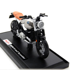 BMW R Nine T Scrambler Silver 1:18 - 28321