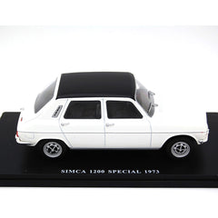 Simca 1200 Special 1973 white 1:24 - 28459
