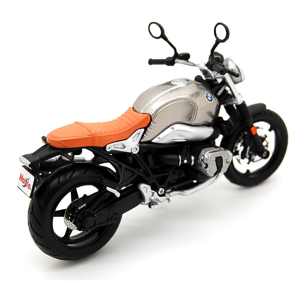 BMW R Nine T Scrambler Silver 1:12 - 28542