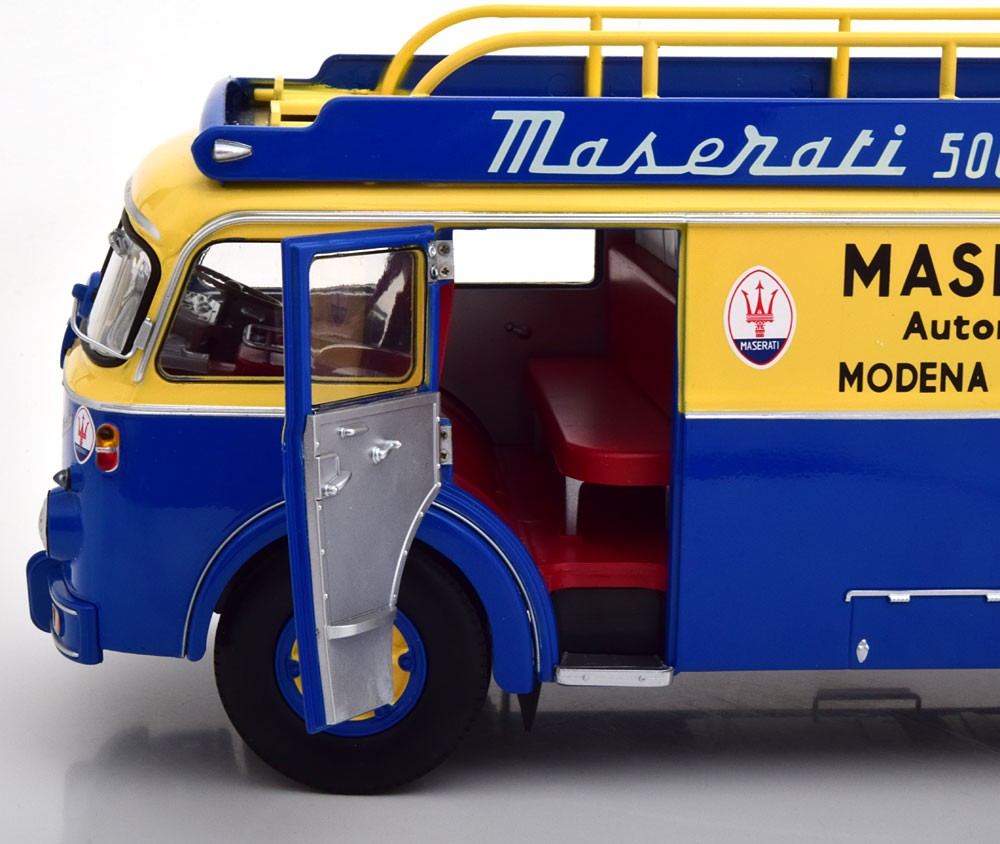 Fiat 642 RN2 Bartoletti Maserati 1957 Transporter 1:18 - 29981