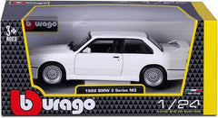 BMW M3 1988 White 1:24-2