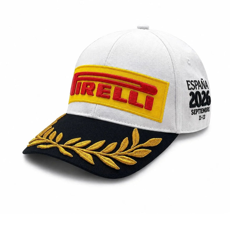 Pirelli Podium Madrid GP 2026 Cappello Baseball Vincitore Special Edition-1