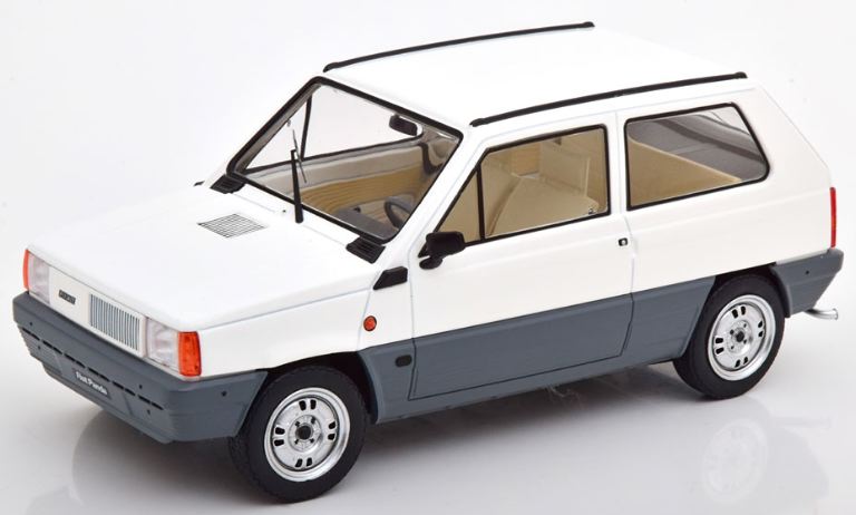 Fiat Panda 30 1980 White 1:18-1