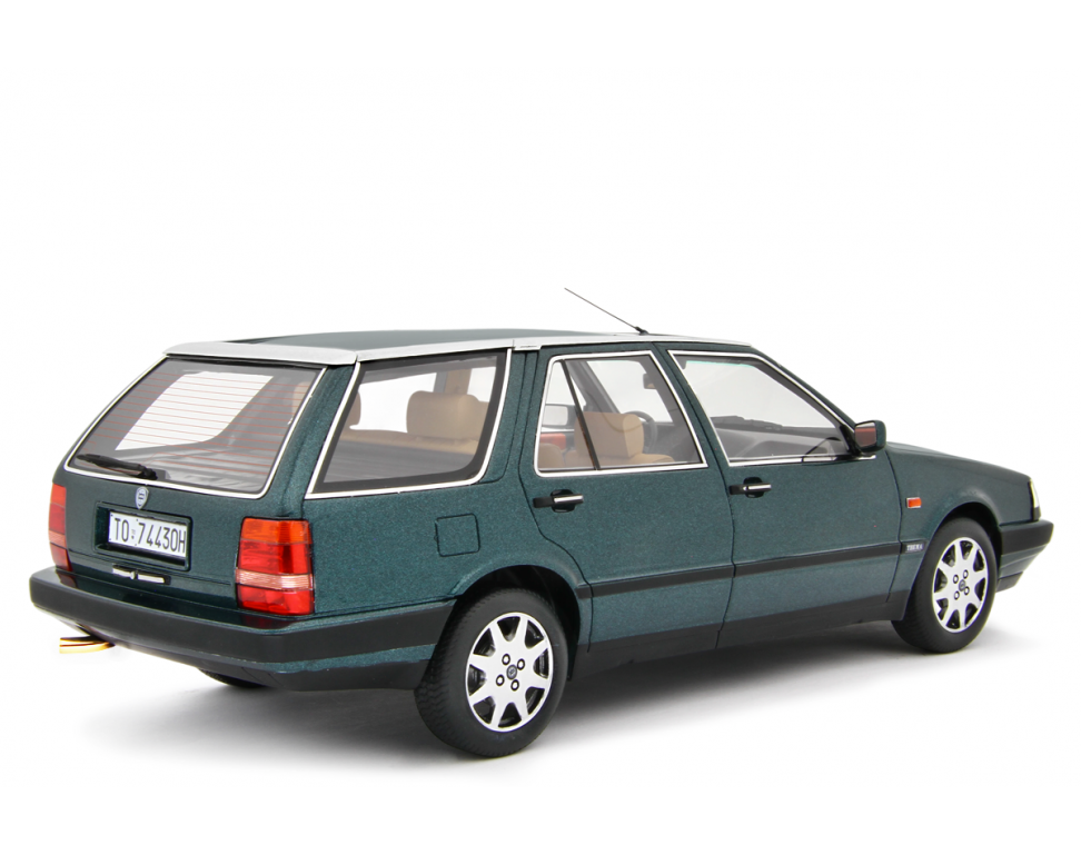 Lancia Thema Station Wagon T.D. 1988-92 Blu Petroli Metallizzato 1:18-2