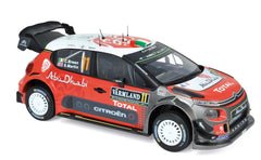 Citroën C3 WRC 11 Rallye de Suède 2018 C.Breen - S.Martin 1:18 - 30003