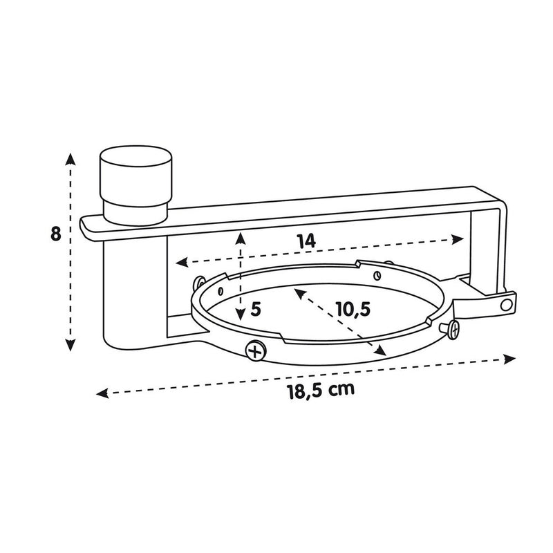 T-Block antifurto carburante - Ø 80 mm - 30136