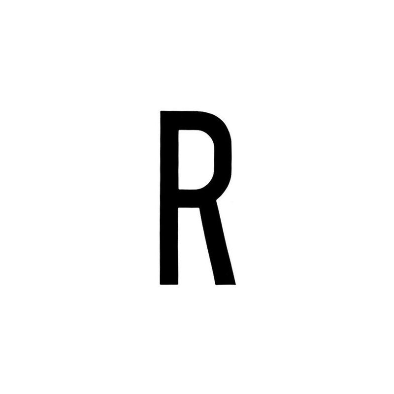 Lettere Adesive per Targa Ripetitrice - 30206