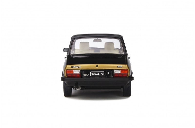 Renault 12 Alpine 1978 Noir 694 1:18 - 30271