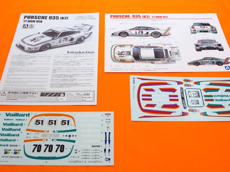 Porsche 935 K2 DRM 1977 Kit 1:24 - 30655